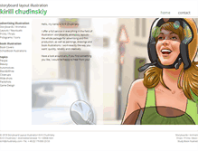 Tablet Screenshot of chudinskiy.com